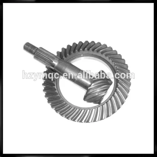 High quality spiral bevel gear in rear drive axle of Pickup truck.
