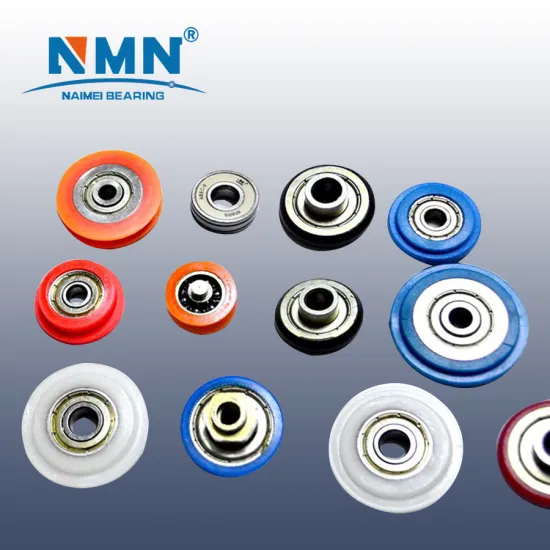 17*50*18mm Plastic roller wheel bearing PU Polyurethane bearing 6203