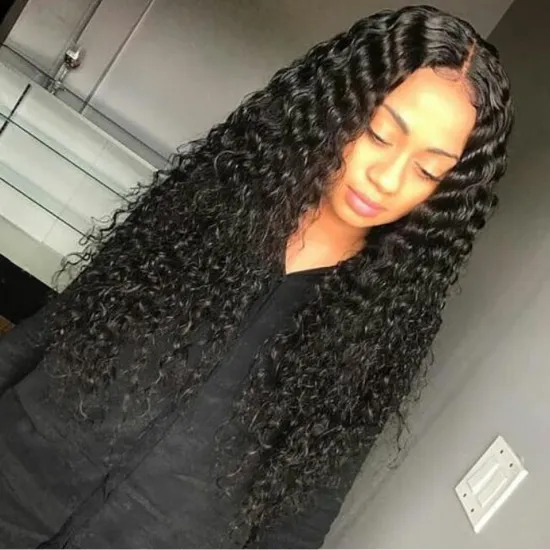 Water 13*4 HD Lace Wigs 150% Density Brazilian Virgin Hair For Black Women 100%  Human Hair Lace Wig