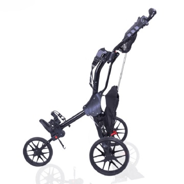 Chariot de rangement de golf de contrôle de luxe pliable