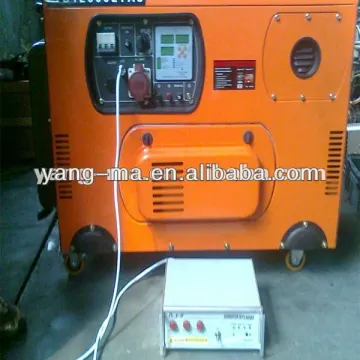 model 10GF-LDE, V-TWINs electric 10kva silent generator single phase 10kva air cooled diesel generator silent single phase