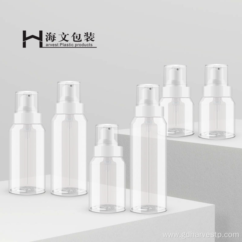 100ml PET Bottle Lotion Pumps With Cover