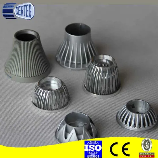 China factory 6063 aluminum profile led light shell deep processing