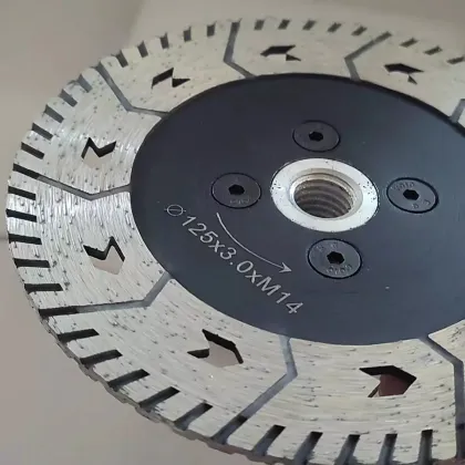 Hot Press Turbo Rim Diamond Saw Blade for Dekton Marble Granite Concrete - BORUI OEM