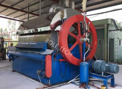 Starch rotary drum flaker Rotary drum scraper dryer