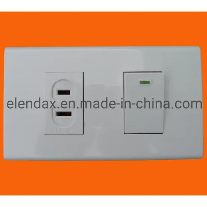 Розетка Elendax 16А 250В с настенным выключателем
