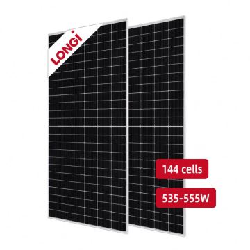 Longi Solar Panels - 535W to 555W Monocrystalline PV Modules