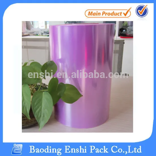 jumbo roll purple color food cling film