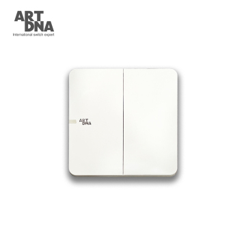Types of Mechanical Wall Switches: ARTDNA White Plastic 250V