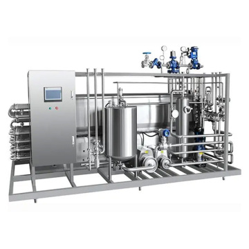 Steam Heating Tube Milk Pasteurizer Machine - 200L to 5000L Capacity