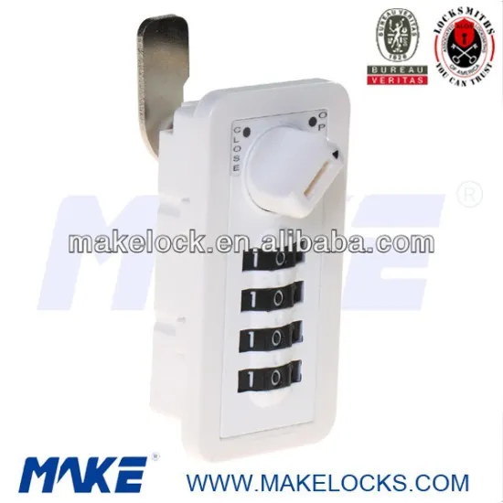 High Security 4 Digit Combination Keyless Locker Lock