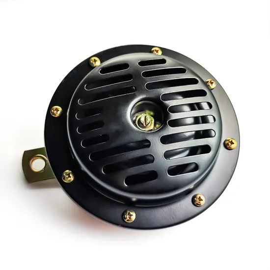High/Low Tone 12 Volt Electric Super Disc Horn - Top Quality 345Hz
