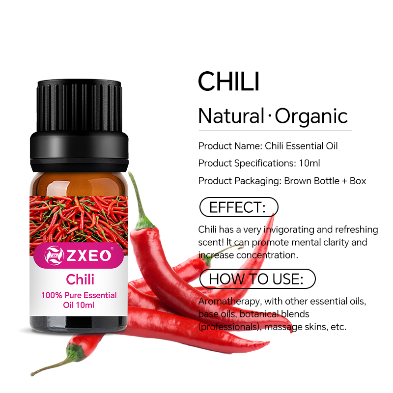 Organic Pure Chili Seed Oil /steam distillation Chili Fragrance Oil /Chili Essential Oil Chili Oil Sauce for food additives