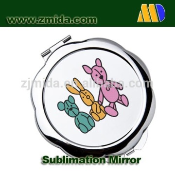 Sublimation compact mirror