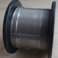 cuerda de alambre de acero inoxidable con recubrimiento de nylon 304
