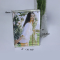 APEX 4x6 Acrylic Magnetic Desktop Photo Frame