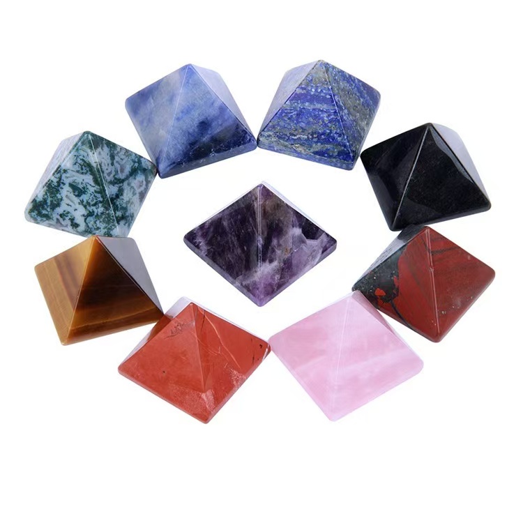 Clear Quartz Crystal Pyramid