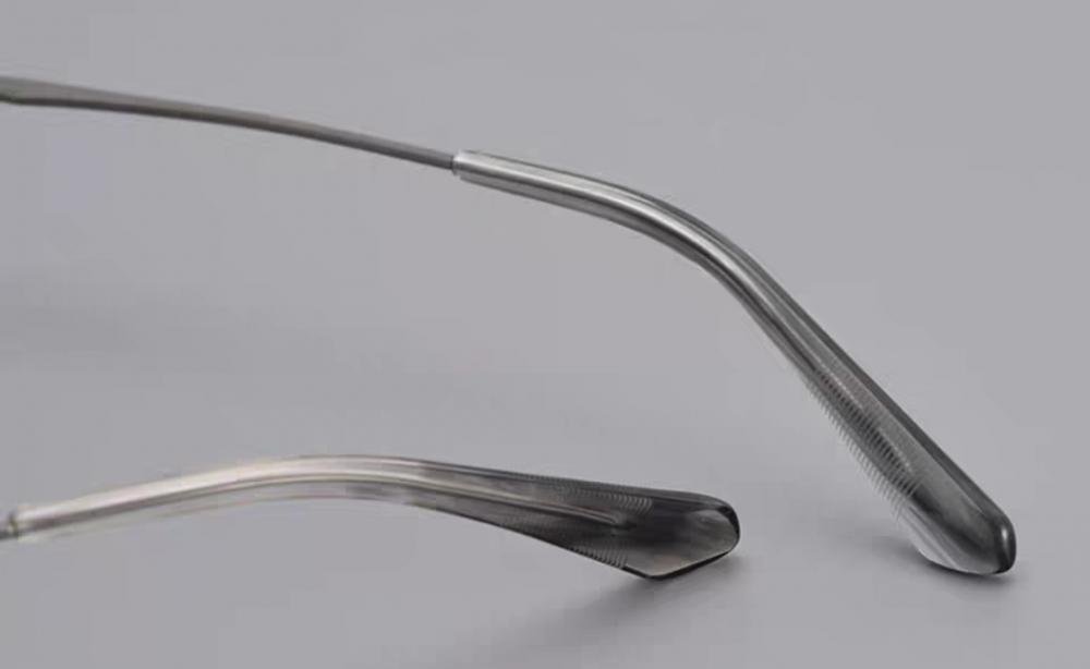 titanium half rim glasses