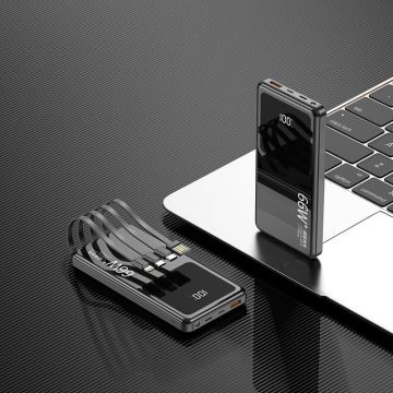 66W Super Fast Charging 20000mAh Power Bank with Digital Display