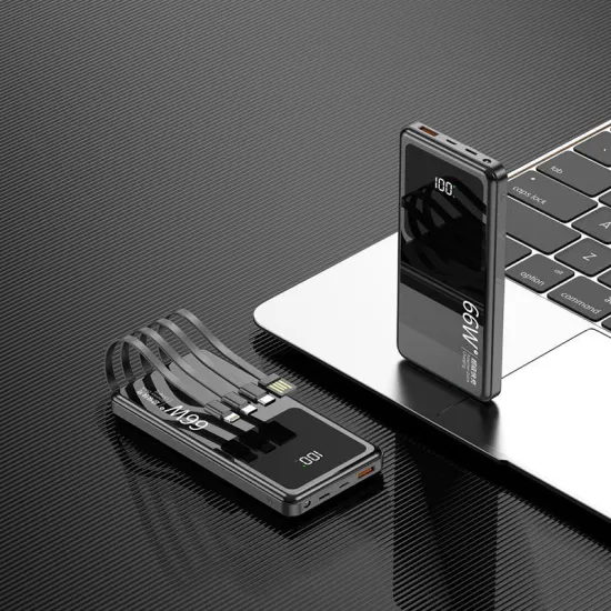 66W Super Fast Charging 20000mAh Power Bank with Digital Display