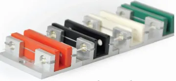 Passenger Elevator Sliding Guide Shoe With Coloured Insert