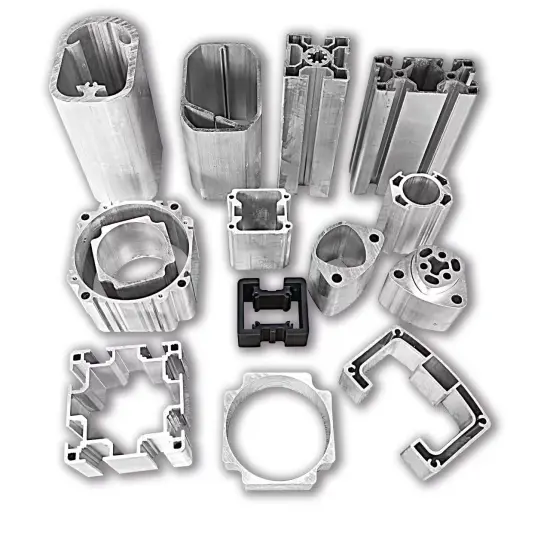 Customized 6061, 6063 Anodized Aluminum Profiles: Industrial Manufacturer Offering CNC Extrusion Services