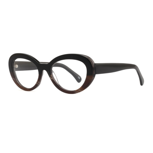 Women Round Small Eye Acetate Optical Frame Glasses