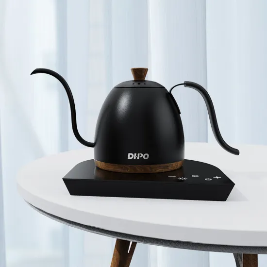 DHPO 800ml Stainless Steel Electric Variable Temperature Pour Over Coffee Tea Kettle