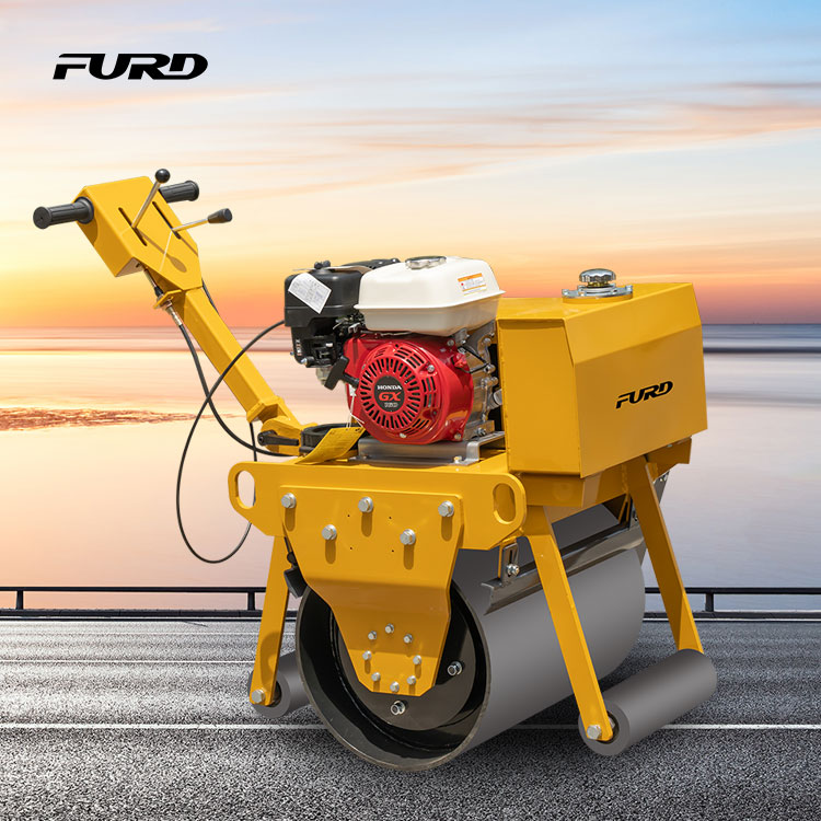 BEST SALE Easy Operate Portable Hand Push Road Roller