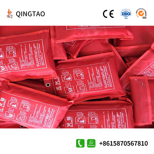 Customized household fiberglass fire blanket