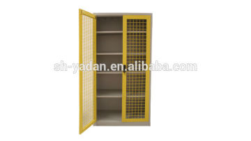 2017 New 2 glass door cabinet hinge with adjustable shelves