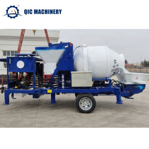 Portable Electric Small Diesel Hose Concrete Mixer Pump - QIC Tractor Mini Truck Machines