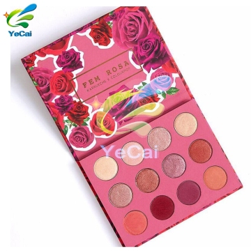 New Products paper eyeshadow palette box,custom style 12 color eyeshadow palette