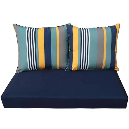 Brown Deep Sofa Bench Cushions for Outdoor Furniture