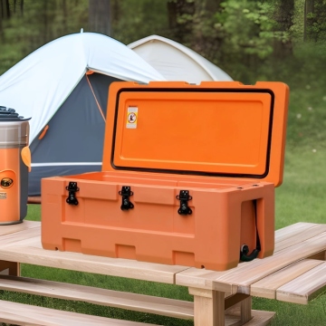 Wholesale 55QT Insulated Hard Cooler for Camping and Fishing