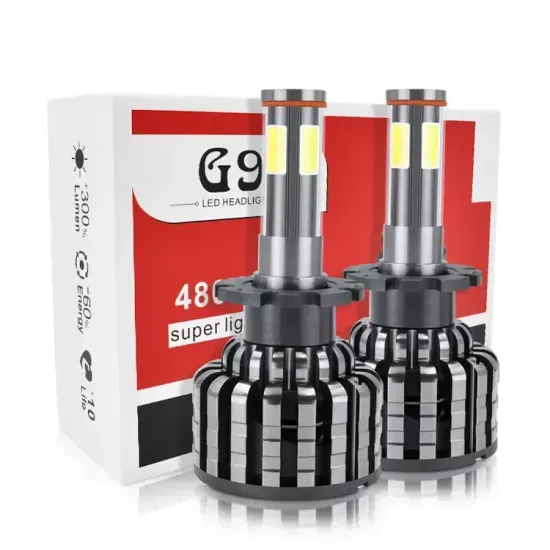 Factory Direct 4-Sided G9 COB Chip D1 9004/9007 LED Headlight Bulbs for Universal Vehicles