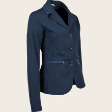 Show Jacke Customized Marine Blue Stoff Frauenjacke