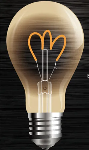 new inventions in china led filament light bulb a19 3w