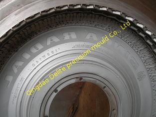 forging steel Bus Semi-steel Radial Tyre Mould , EDM moldin
