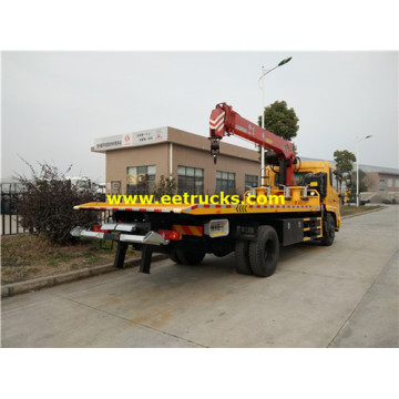 DFAC 8ton Tow Wrecker Veículos com guindastes