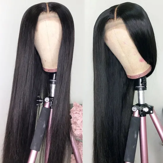 Brazilian Human Hair Lace Front Wig,Pre Plucked Lace Wig For Black Women,Natural Virgin Lace Wig Human Hair With Baby Hair