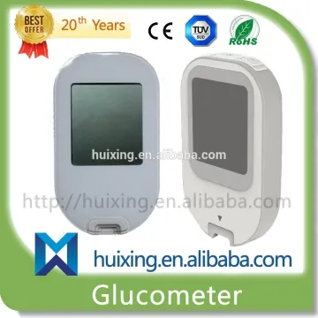 High quality Digital Blood Glucose Meter with Big welding Screen / SMT PCB / USB PC Connection / CR2032 battery