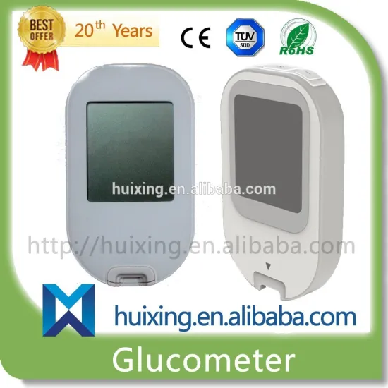 High quality Digital Blood Glucose Meter with Big welding Screen / SMT PCB / USB PC Connection / CR2032 battery
