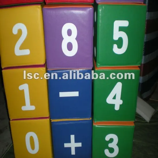 educational kid soft play sponge blocks LT-02Z0100