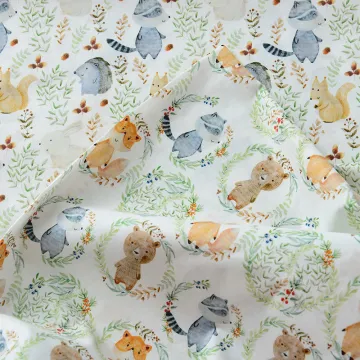 Organic Liberty Custom Printed 100% Cotton Woven Fabric