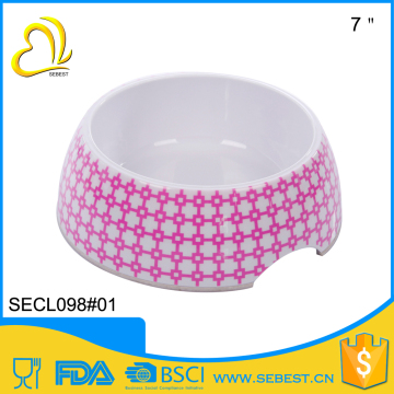 factory direct sale practical round plastic dog bowls