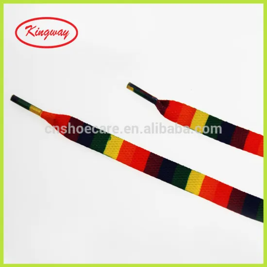 Hot model cool flat athletic shoe laces