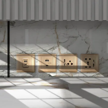 ARTDNA Electrical Socket with USB Socket