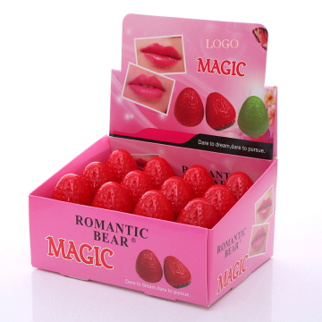 Liblo lebbro di frutta mini di fragole carino alla moda