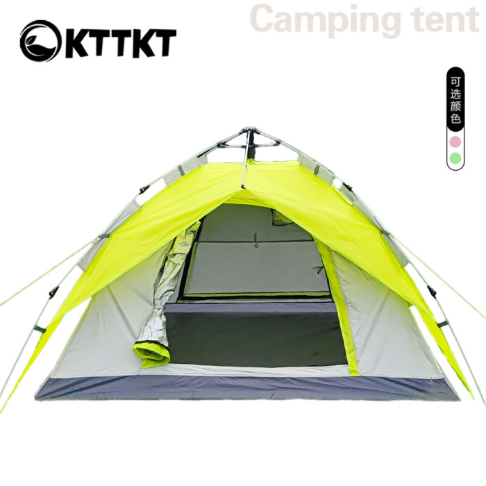 Toffer 2-3 qof ayaa la qaadan karaa teendhada gobakashada - ultralight, biyuhu biyuhu waxay taabantahay